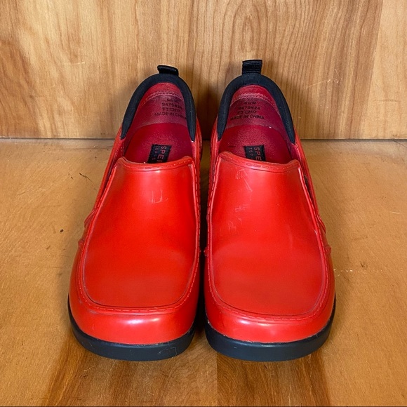 Sperry Top Sider Clogs Red SEF0641 - Picture 2 of 9